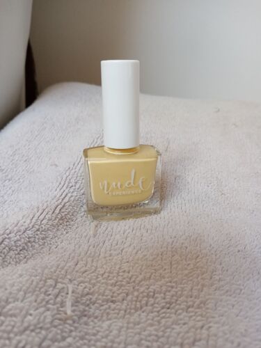 Vernis À Ongles Bio Sourcé Couleur "Dune Du Pilat" T-63 Nude Expérience. Jaune