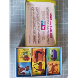 Jeu Ancien Nathan - Domino Chiens Et Chats - Jeu éducatif Vintage Pour Enfants - Occasion