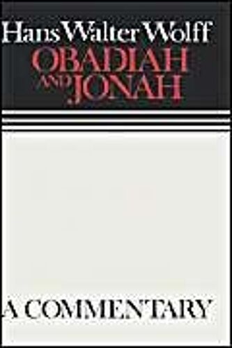 Obadiah And Jonah
