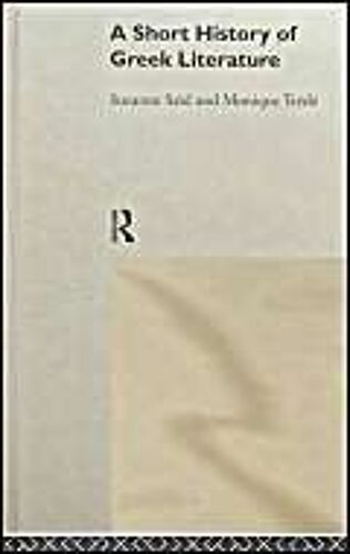 A Short History Of Greek Literature