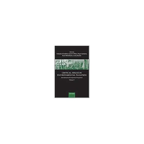 Critical Issues In Environmental Taxation: International And Comparative Perspectives Volume V
