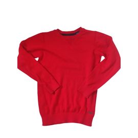 Pull D'Hiver Rouge Taille 10ans