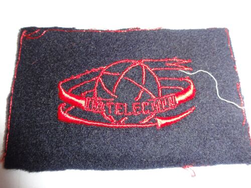  Insigne Tissu Brodé De La Marine N. Spécialité - Telecommunications - Equipag  