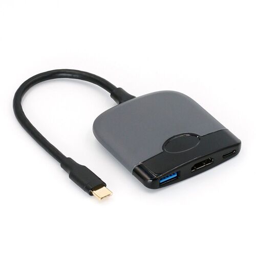 Station d'accueil 3 en 1 pour Macbook Air, Hub de Type C vers HDMI, Station d'accueil pour Switch Compatible avec usb 3.0