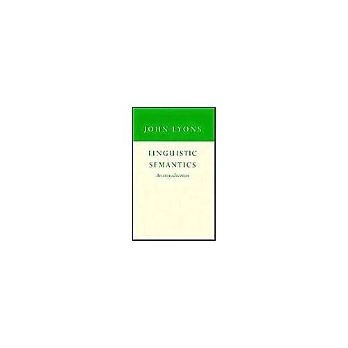 Linguistic Semantics