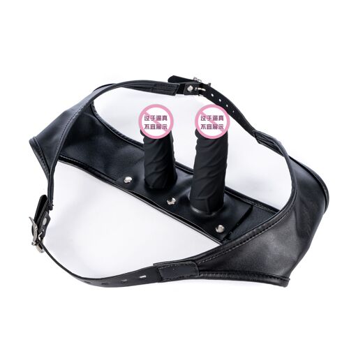 Culotte De Chasteté En Cuir Avec Vibrateur Pour Femme, Bondage Bdsm, Godemichet Anal À Sangle, Gode Sfp, Jouet Sexy