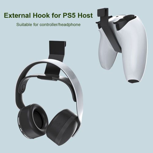 Cintre Pour Casque De Jeu, Crochet Pour Console Externe, Accessoires Pour Hôte Ps5, 2 Pièces