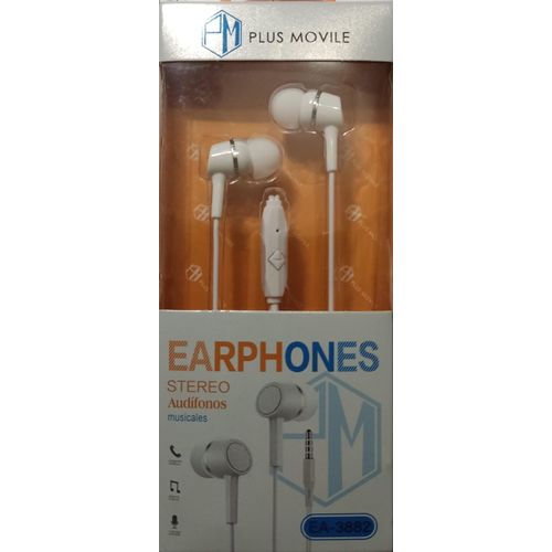 écouteurs Earphones Plus Moviles Ea-3882
