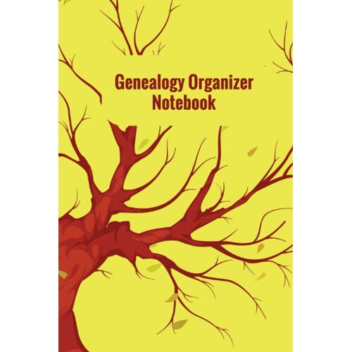 Genealogy Organizer Notebook: A Genealogy Notebook With 5 Generation Pedigree Chart And Forms, Family Tree Chart Book
