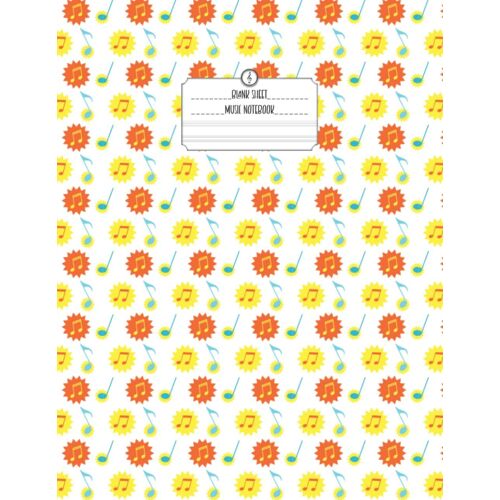 Blank Sheet Music Notebook: Music Manuscript Paper Notebook | 120 Pages | Perfect For Piano, Violin, Guitar, Banjo, And Other Musical Instruments | Vol.67