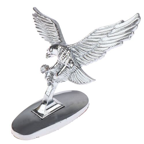 Badge De Capot Chromé Pour Voiture, Emblème 3d D'ange, Aigle Décoratif Pour Automobile
