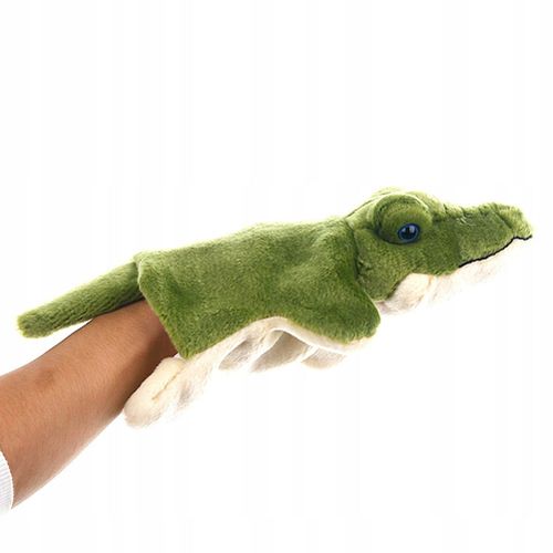 1pc Crocodile Toy Design Marionnettes A Main En Peluche