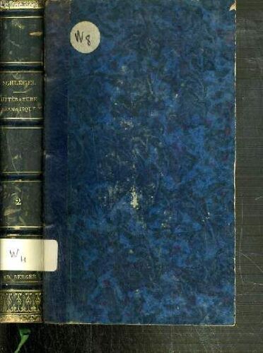 Cours De Litterature Dramatique - Tome 2.