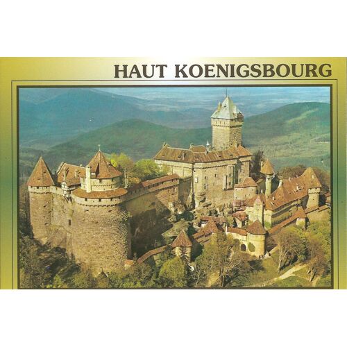 Le Château Du Haut-Koenigsbourg (Bas-Rhin).