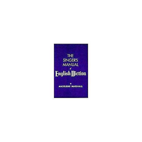 Singers Manual Of English Dict