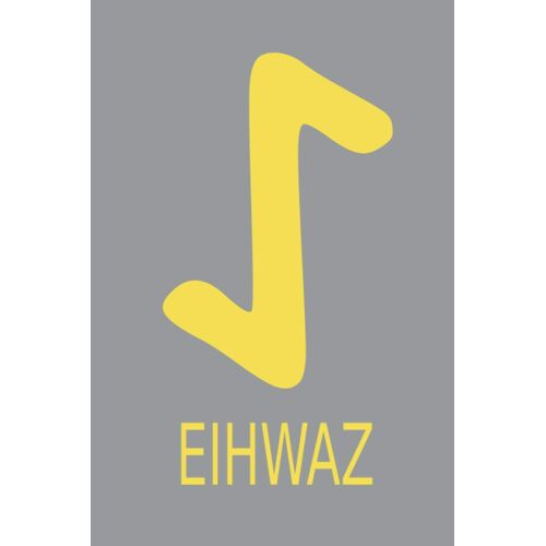 Eihwaz Notebook Grey: Composition Notebook, Journal,Motivational Diary