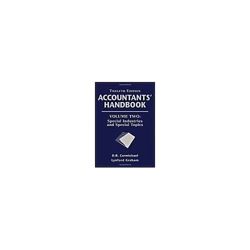 Accountants' Handbook, Special Industries And Special Topics