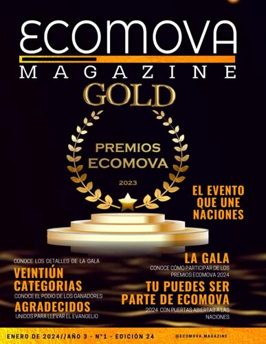 Ecomova Magazine N24|Edicion Gold|Año3 (Ecomova Magazine Año 3)