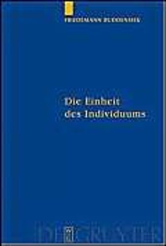 Die Einheit Des Individuums