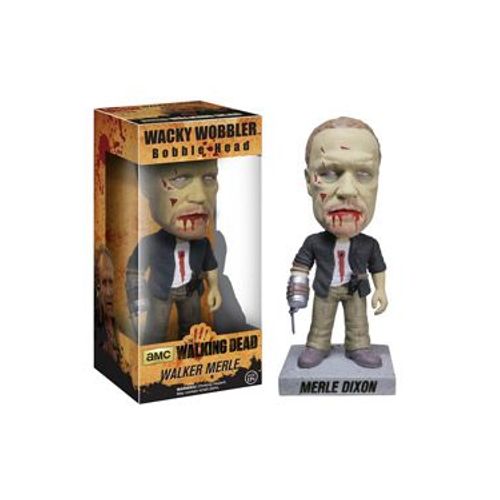 The Walking Dead Wacky Wobbler Bobble Head New Merle Zombie 18 Cm