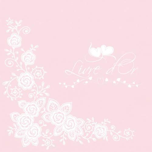 Livre D'or: Livre Dor | Fête, Baptême, Baby Shower, Anniversaire, Mariage, Pacs, Noce, Retraite | 100 Pages À Remplir | Format 8,25" X 8,25"