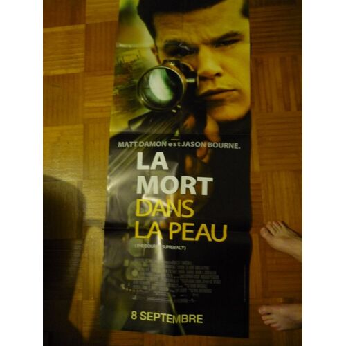 La Mort Dans La Peau / The Bourne Supremacy Affiche De Cinéma Pliée 60 X 160 Cm 