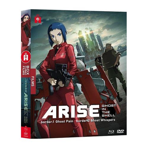 Ghost In The Shell : Arise - Les Films - Border 1 : Ghost Pain + Border 2 : Ghost Whispers - Combo Blu-Ray + Dvd