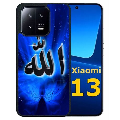 Coque Pour Xiaomi 13 - Allah Religion Bleu Nuit - Silicone - Noir