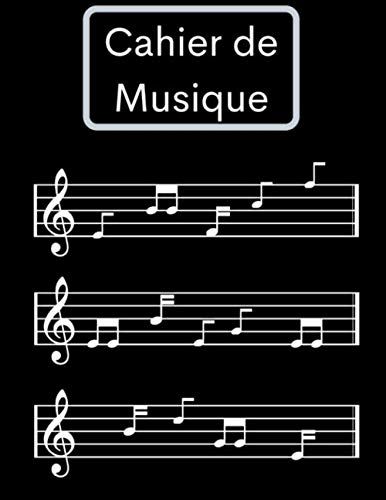 Cahier De Musique: Carnet De Partitions / Papier Manuscrit /13 Portées Par Page /122 Pages /Grand Format