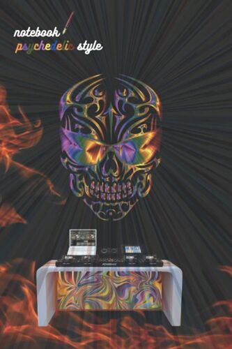 Notebook Psychedelic Style: Psyché Collection