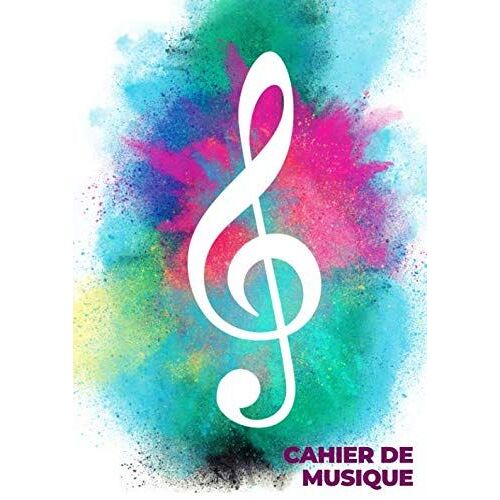 Cahier De Musique: 12 Portées Par Page - 120 Pages - Grand Format A4