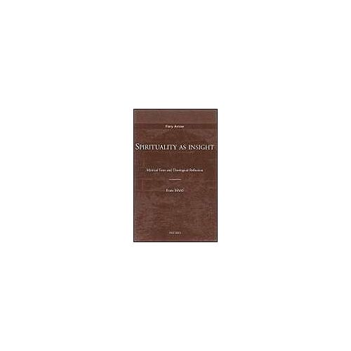 Spirituality As Insight: Mystical Texts And Theological Reflection
