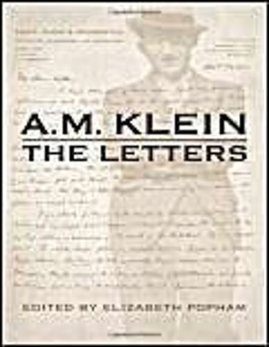 A.M. Klein: The Letters