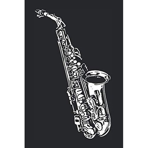 Saxophone Player Notebook: Notes For Saxophone Player Marching Band Instrument Sax Lover Notes Journal Diary Planner (Ruled Paper, 120 Lined Pages, 6" X 9") Saxophonist Gift