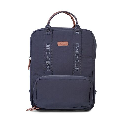 Sac À Dos Family Club Signature + Pochette + Matelas À Langer Urban Gris Foncé - Gris