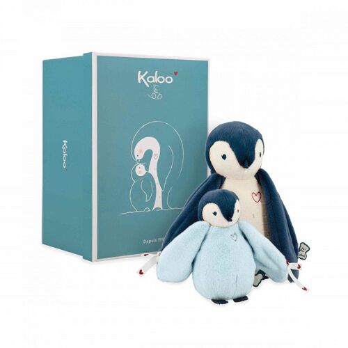 Peluches Calins Manchots Bleus
