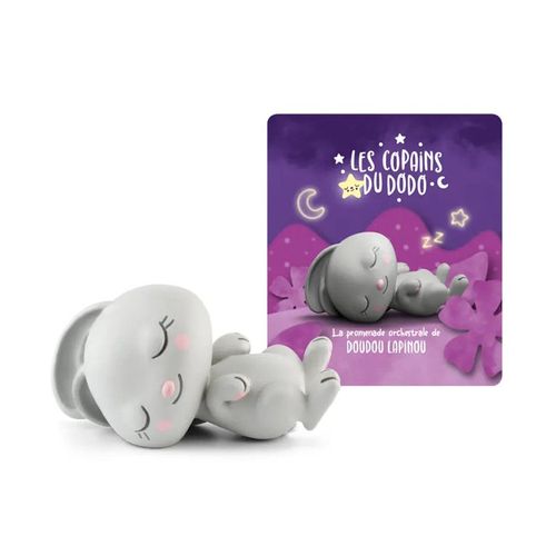 Figurine audio Tonies La promenade orchestrale de Doudou Lapin - Gris