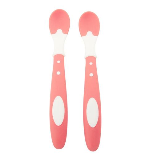 Lot De 2 Cuillères Thermosensibles Rose - Rose