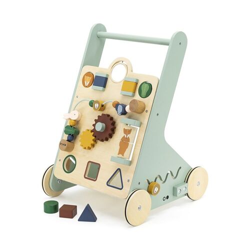 Chariot D'activité En Bois À Pousser Animaux