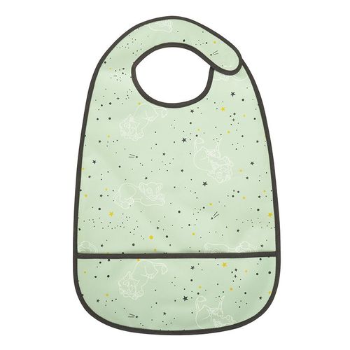 Bavoir Plastifié À Scratch Simba Disney - Vert