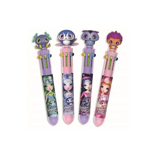 Stylo À Bille 10 Couleurs (Modèle Aléatoire) - Multicolore