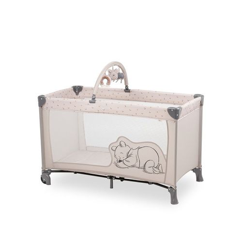 Lit De Voyage Dream N Play Go Winnie L'Ourson Beige 60 X 120 Cm - Beige