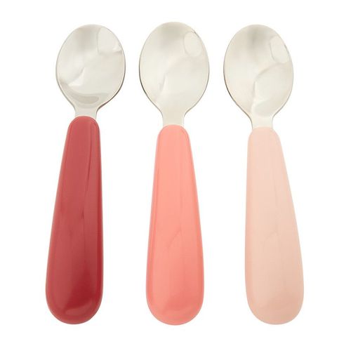 Lot De 3 Cuillères En Métal Yummix Rose - Rose