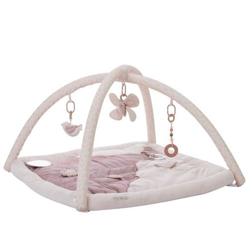 Tapis D'Éveil Promenade Bucolique Rose - Rose