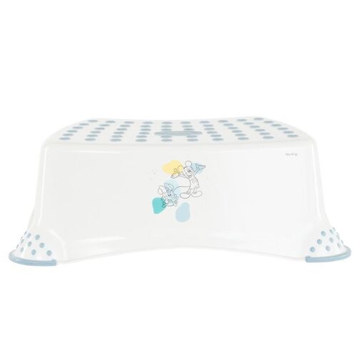 Marchepied Pour Salle De Bain Mickey & Minnie - Blanc