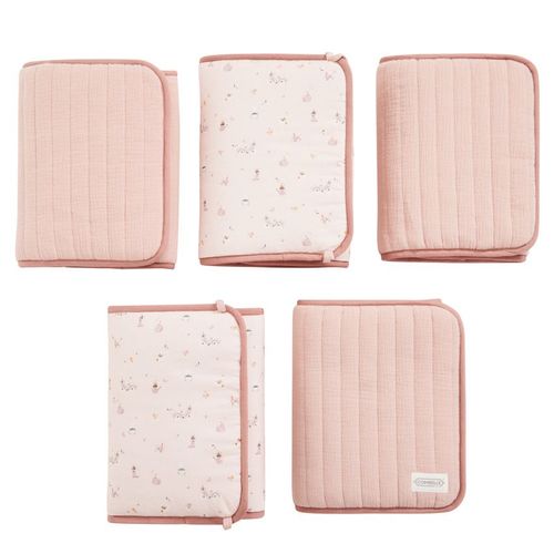 Tour De Lit Modulable Bucolique Rose - Combelle