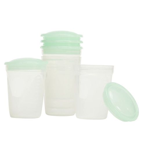 Lot De 5 Pots De Conservation De 200ml - Multicolore