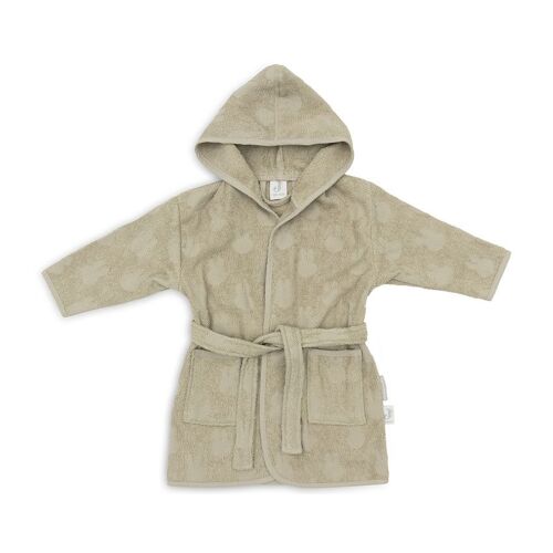 Peignoir Éponge 1-2 Ans Miffy Jacquard Olive - Jollein