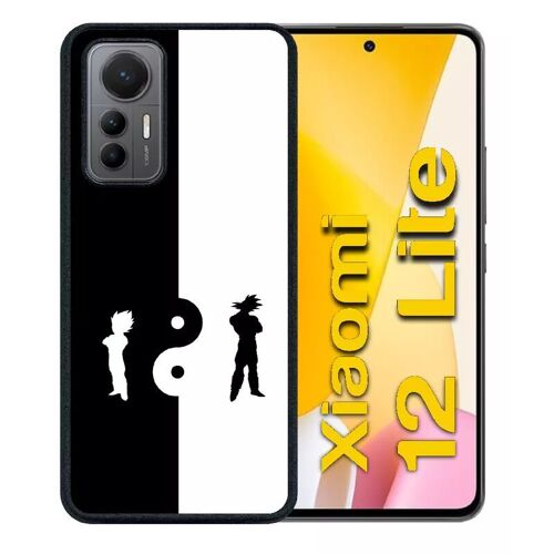 Coque Pour Xiaomi 12 Lite - Ying Yang Manga Dbz - Silicone - Noir