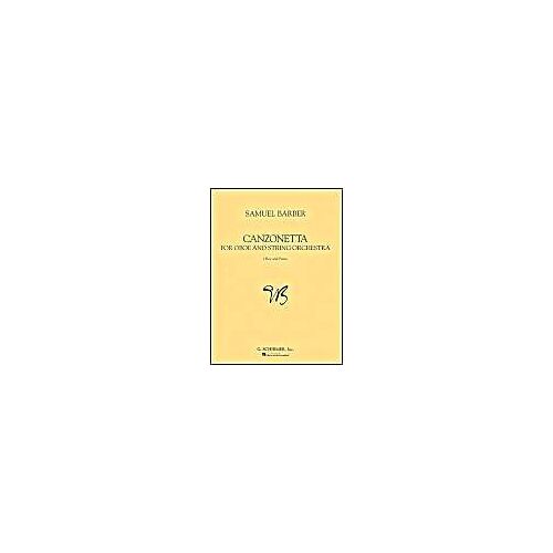 Canzonetta For Oboe And String Orchestra